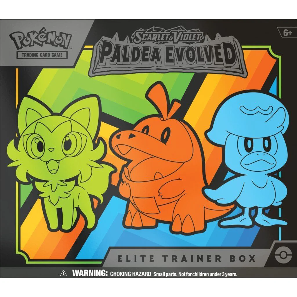POKÉMON TCG Scarlet & Violet 2: Paldea Evolved Elite Trainer Box (ETB) - Image 5