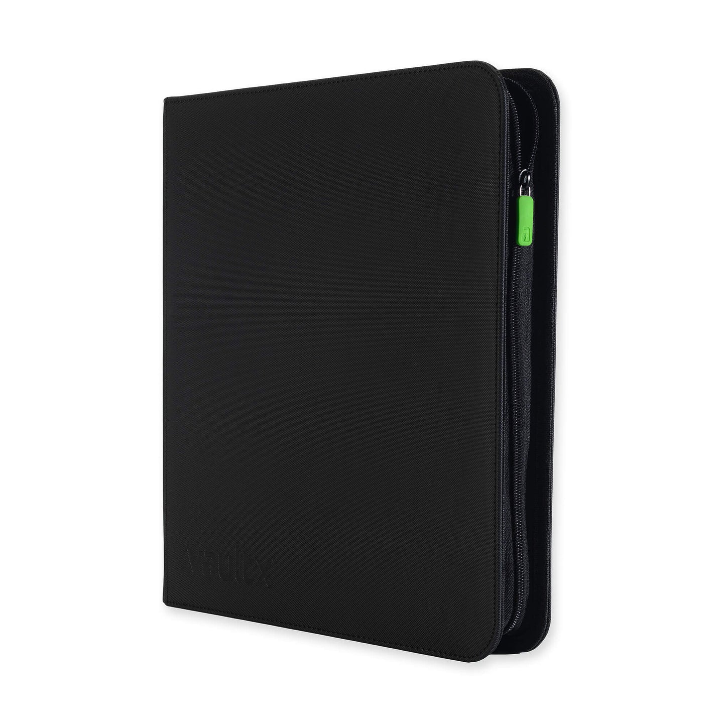 Vaultx - 12-Pocket Exo-Tec® Zip Binder - Signature Black - Image 3